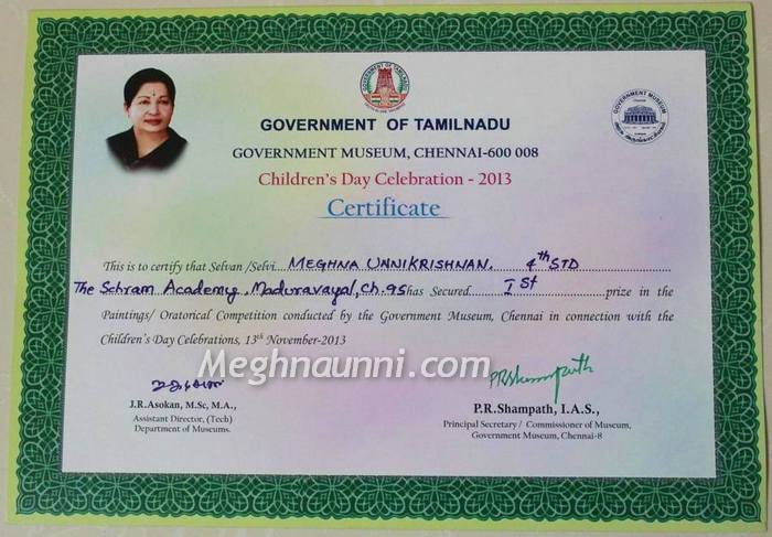 government-museum-2013-certificate