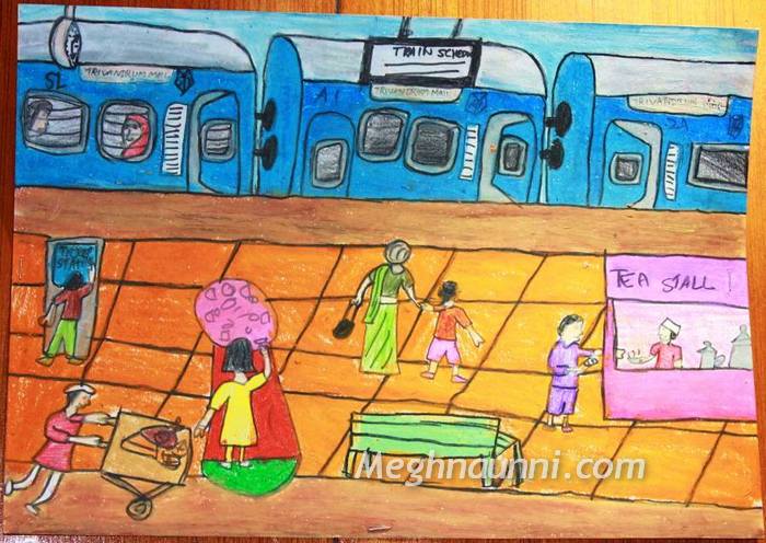 government-museum-2013-railway-station-painting