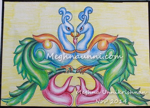 peacock-painting-by-meghna-plastic-crayons