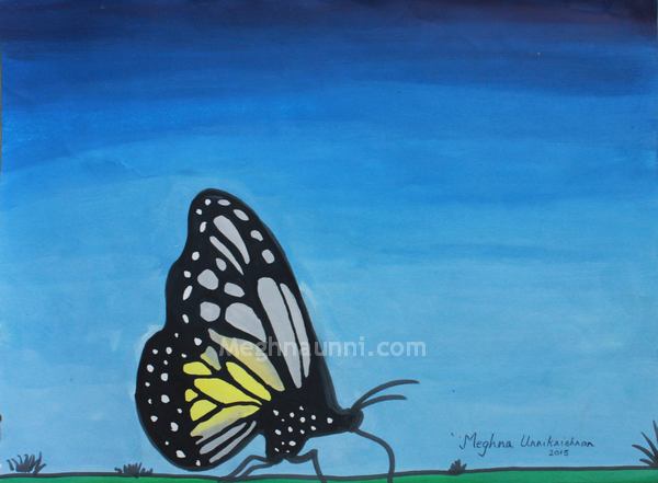butterfly-poster-colour-meghna-unni