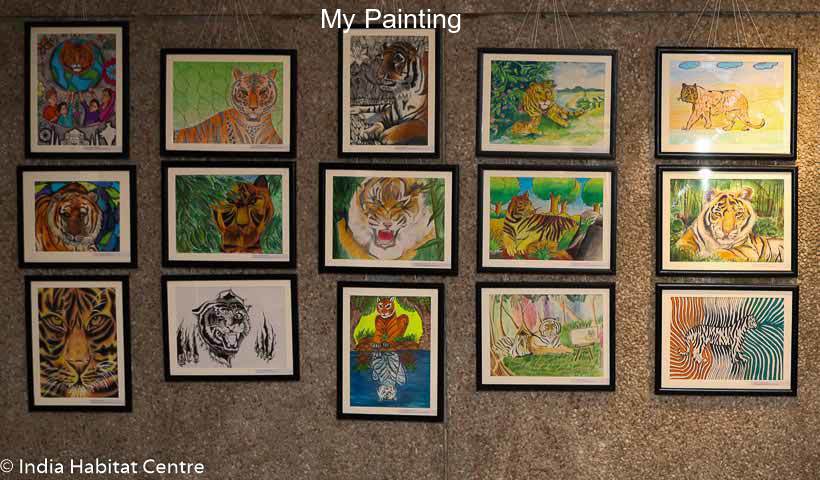 tiger-painting-exhibited-at-india-habitat-centre-new-delhi