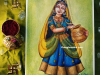 Navaratri-2022-Nava-Shaktis-Day6-Radha-Rani-Devi-painting-meghna-unni