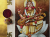 Navaratri-2022-Nava-Shaktis-Day9-Saraswati-Devi-painting-meghna-unni