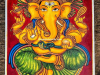 Shree-Vighneshwara-Kerala-Mural-Acrylic-Painting-meghna-unni