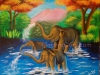 elephants-in-forest-acrylic-painting-meghna-unni