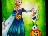 elsa-olaf-halloween-painting-meghna-unni