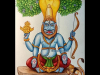 karanja-narasimha-ahobilam-series-5-painting-meghna-unni