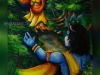 radha-krishna-painting-meghna-unni