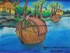 man-rowing-boat-painting