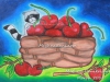 raccoon-ith-cherries-by-meghna-unnikrishnan