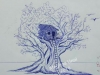 Tree-house-Ballpen-sketch-by-Meghna-Unnikrishnan