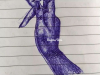 dance-mudra-katakamukha-ballpen-drawing-meghna-unni