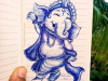 laughing-ganesha-penart-sketch-meghna-unni