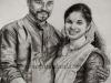 ankitha-raju-sajith-pisharody-pencil-sketch-meghna-unni