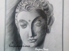 buddha-pencil-sketch-meghna-unnikrishnan