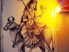 Maa-Shailaputri-Devi-Painting-by-Meghna-Unni