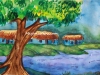 serene-village-scenery-water-colour-meghna-unni