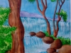waterfalls-nature-painting-water-color