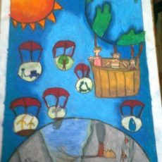 Environment Protection Drawing Contest at Vadapalani
