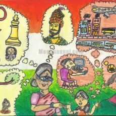 Meghna wins Dessin Academy Online Drawing Contest