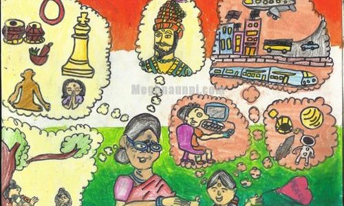 Meghna wins Dessin Academy Online Drawing Contest