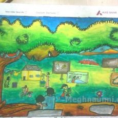 Axis Bank Splash Painting Competition