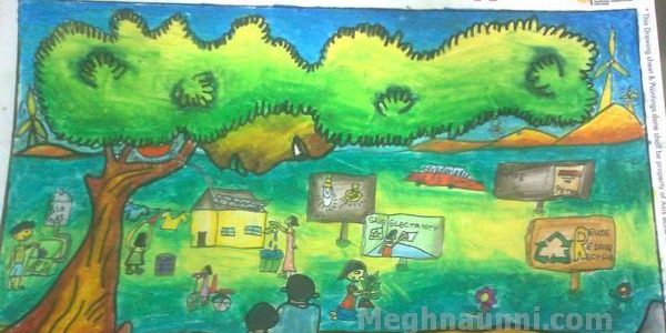 Axis Bank Splash Painting Competition