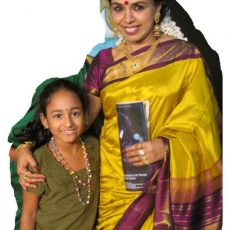 Meghna with Smt. Sudha Raghunathan