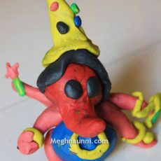 Clay Vinayagar by Meghna
