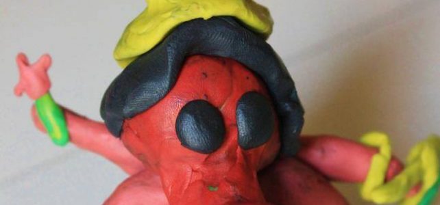 Clay Vinayagar by Meghna