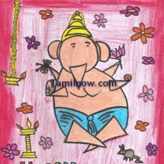 Meghna’s Ganesha Paintings