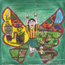 Food for a Healthy World Painting by Meghna