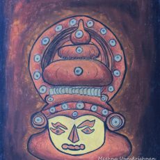 Kathakali Face Painting by Meghna