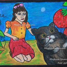 ‘My Pet’ Painting by Meghna