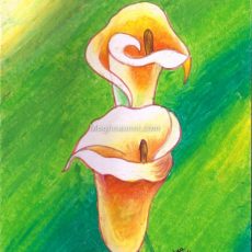 Anthurium Flower Painting