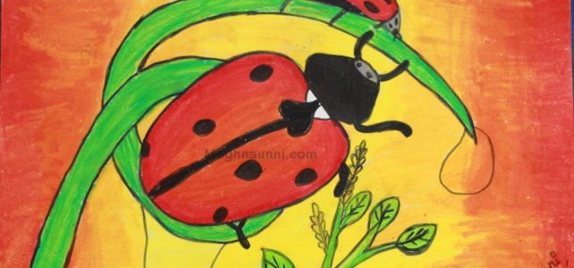 Lady Bug Painting