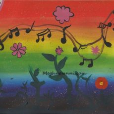 “Nature’s Music” Painting using Poster Colours