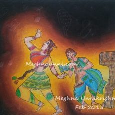 India Dance & Music Painting