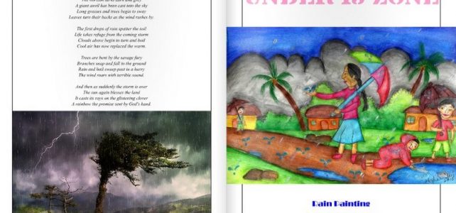 My Rain Painting published in Reflection Mag’ July August 2015 Rain Special Issue