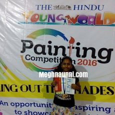 The HINDU Young World Painting Competition 2016 Chennai Finals
