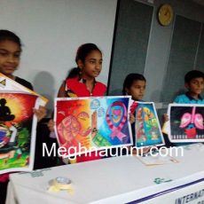 First Prize in SMF Can-Stop Painting Competition held on Feb 18, 2017