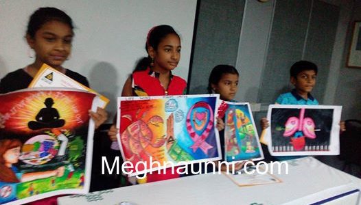 First Prize in SMF Can-Stop Painting Competition held on Feb 18, 2017