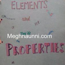 School Project | Chemistry : Elements & Their Properties
