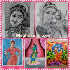 Bharathanatyam Paintings Video | My Passion