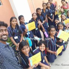 RMK Sr. Sec. School Thiruverkadu Inter School Art Fest 2017