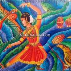 Bharathanatyam & Music of India Painting