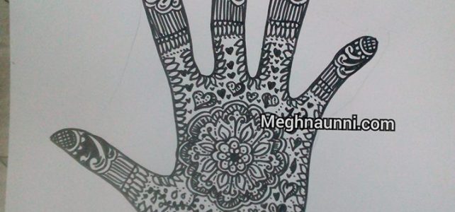 Mehendi Design with Pen