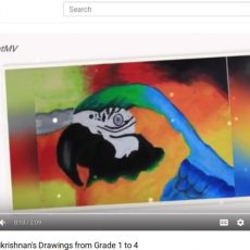 My Drawings Collection Video from Std 1 to Std 4
