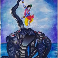 Kaliya Mardhanam Painting | Kalinga Narthanam Painting