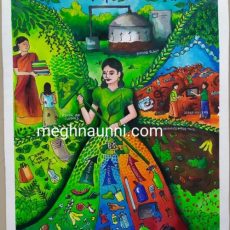 Waste Segregation at Home Painting | Won 1st Prize in Kuppai Matters Painting Competition